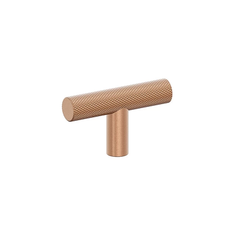 Tezra Textured Cabinetry T Pull – Brushed Copper 1 Tezra Textured Cabinetry T Pull – Brushed Copper
