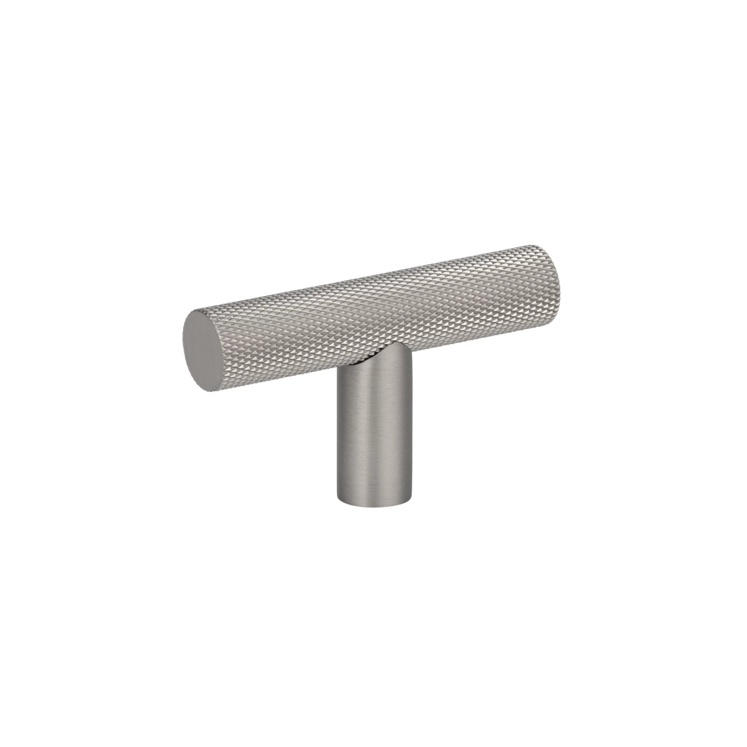 Tezra Textured Cabinetry T Pull – Brushed Nickel 1 Tezra Textured Cabinetry T Pull – Brushed Nickel