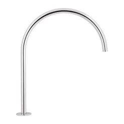 Thin Bench Mounted Spout - Chrome