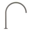 Thin Bench Mounted Spout - Brushed Gunmetal