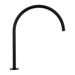 Thin Bench Mounted Spout - Matte Black