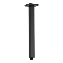 Noah Shower Dropper Square 300mm - Matte Black