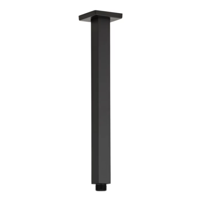 Noah Shower Dropper Square 300mm - Matte Black 1 Noah Shower Dropper Square 300mm - Matte Black