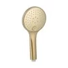 3-Function Round Hand Shower - Brushed Brass