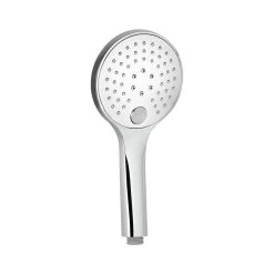 3-Function-Round-Hand Shower - Chrome