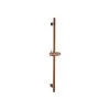 Elysian Adjustable Shower Rail - Brushed Copper