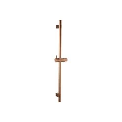 Elysian Adjustable Shower Rail - Brushed Copper