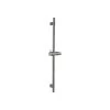 Elysian Adjustable Shower Rail - Brushed Gunmetal