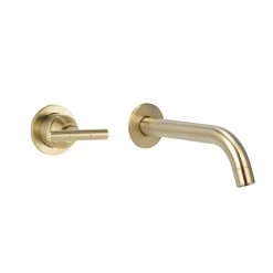 Barre Progressive Mixer & Spout Set - Brushed Brass