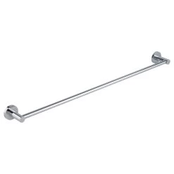 Elysian Single Towel Rail - Chrome