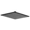 Cara Square Shower Head 250mm - Matte Black