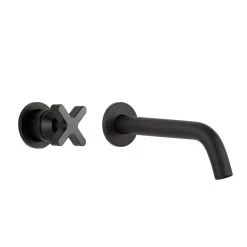 Cross Progressive Mixer & Spout Set - Matte Black