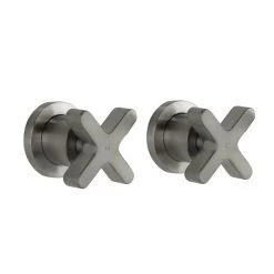 Cross - Assembly Taps - Brushed Gunmetal