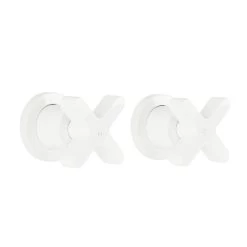 Cross - Assembly Taps - White