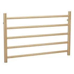 Elysian Heated Towel Ladder (12v) - Brushed Brass