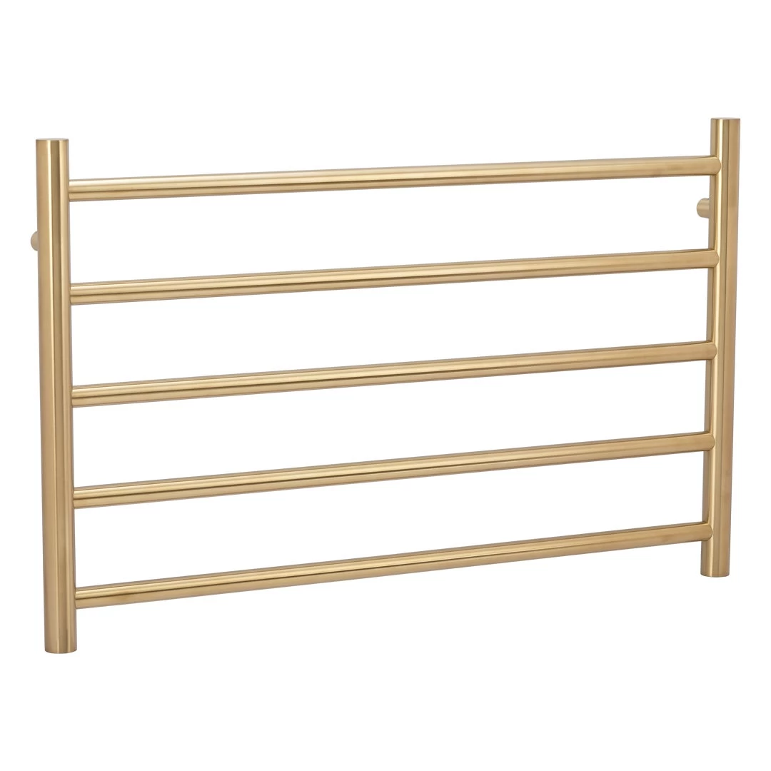 Elysian Heated Towel Ladder (12v) - Brushed Brass 1 Elysian Heated Towel Ladder (12v) - Brushed Brass