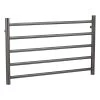 Elysian Heated Towel Ladder (12v) - Brushed Gunmetal
