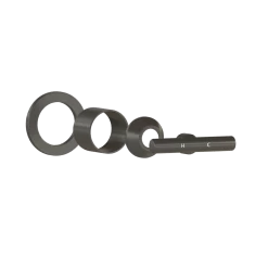 Barre Progressive Handle Kit – Brushed Gunmetal