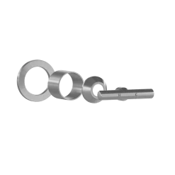 Barre Progressive Handle Kit – Brushed Nickel