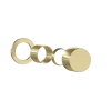 Milani Progressive Handle Kit - Brushed Brass