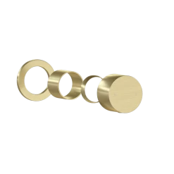 Milani Progressive Handle Kit - Brushed Brass