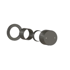 Milani Progressive Handle Kit - Brushed Gunmetal