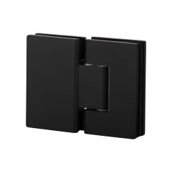 Kenzie Glass To Glass Shower Hinge - Matte Black