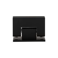 Kenzie Glass-to-Wall Shower Hinge - Matte Black