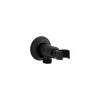 Kingsley Hand Shower Holder & BP - Matte Black