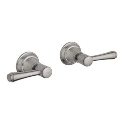 Kingsley Assembly Taps - Brushed Nickel