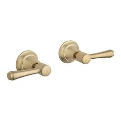 Kingsley Assembly Taps - Brushed Brass