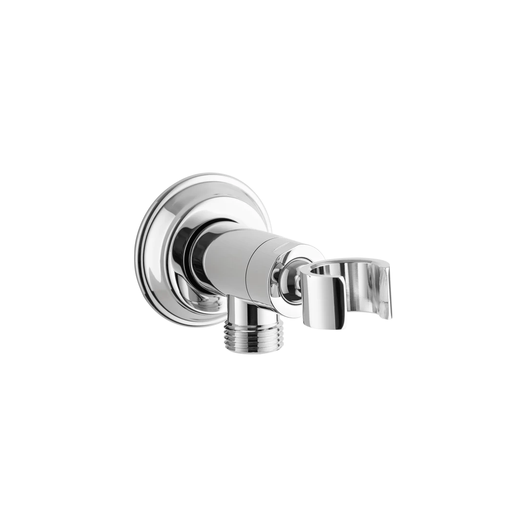 Kingsley Hand Shower Holder & BP - Chrome 1 Kingsley Hand Shower Holder & BP - Chrome