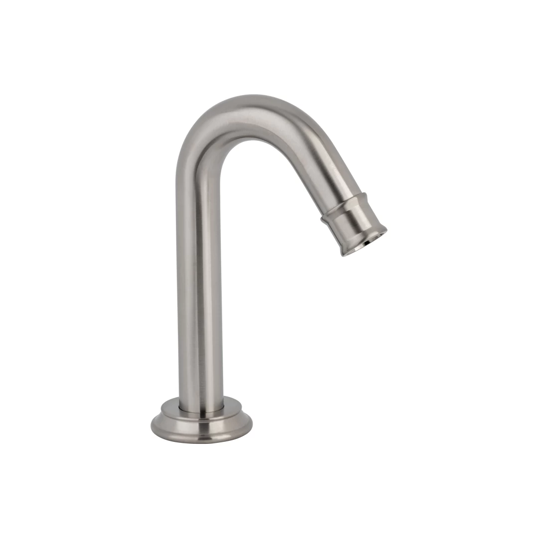 Kingsley Mini Hob Spout - Brushed Nickel 1 Kingsley Mini Hob Spout - Brushed Nickel