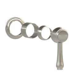 Kingsley Minimal Handle Kit - Brushed Nickel