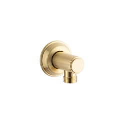 Kingsley Round Shower BP - Brushed Brass