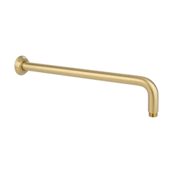 Kingsley Shower Arm - Brushed Brass