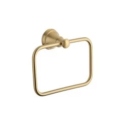 Kingsley Hand Towel Holder - Brushed Brass
