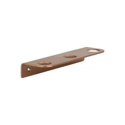 Lira Soap Bottle Holder - Triple - Brushed Copper