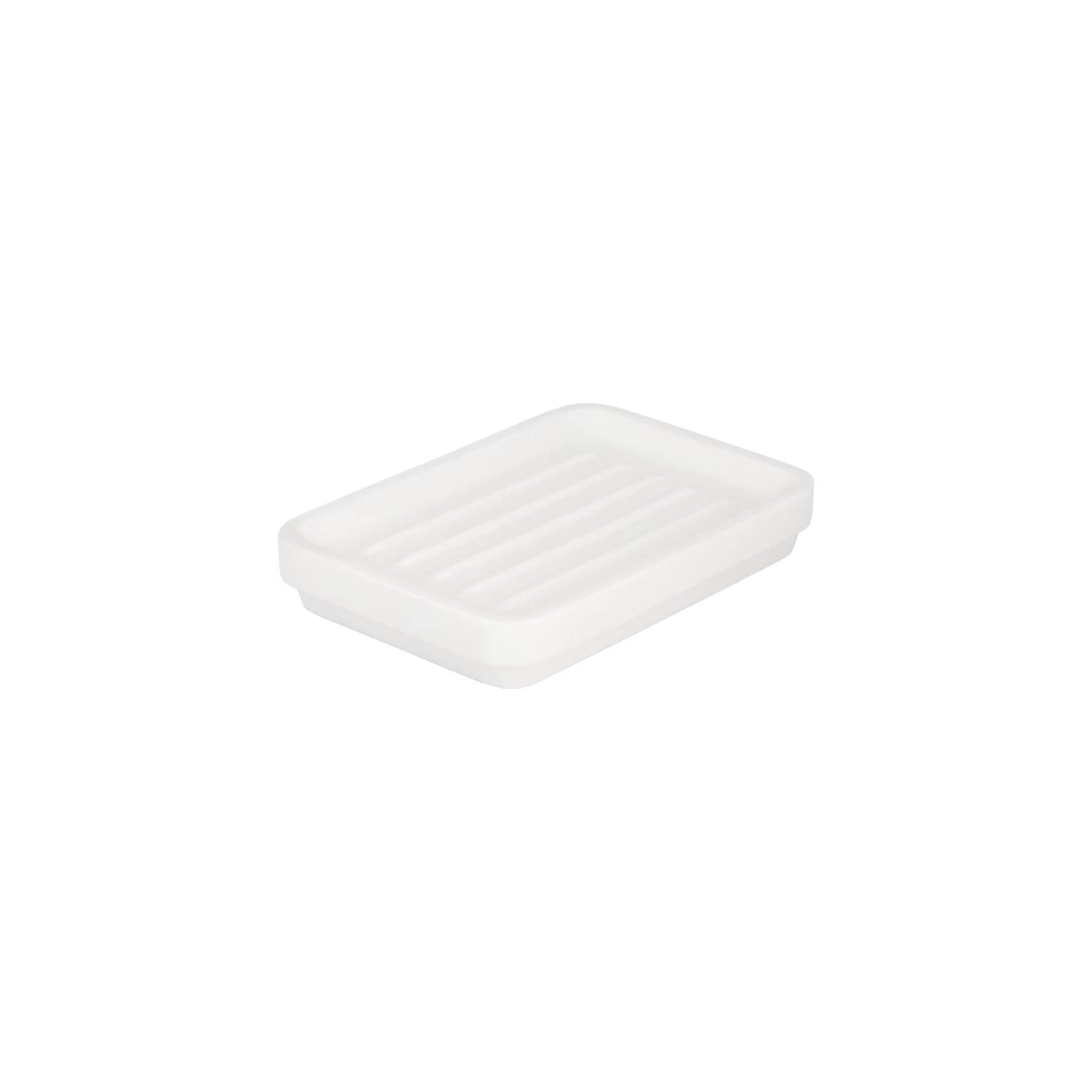 Maya Soap Dish - Matte White 1 Maya Soap Dish - Matte White