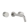 Milani Assembly Taps & Spout Set - Brushed Nickel