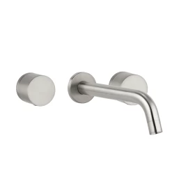 Milani Assembly Taps & Spout Set - Brushed Nickel