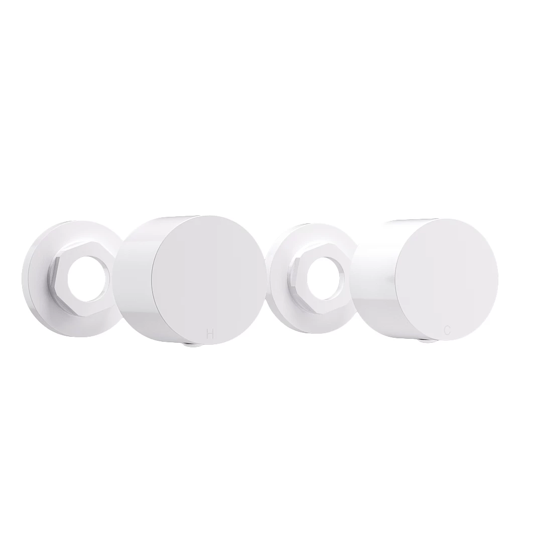 Milani Assembly Handle Kit - White 1 Milani Assembly Handle Kit - White