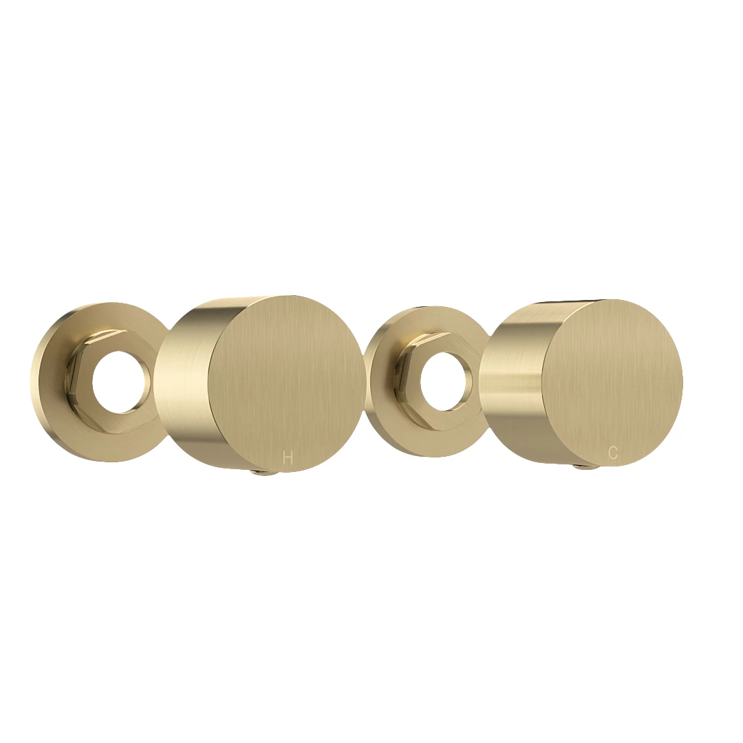 Milani Assembly Handle Kit - Brushed Brass 1 Milani Assembly Handle Kit - Brushed Brass