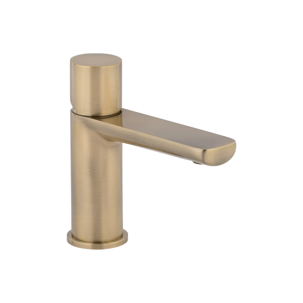 Milani Basin Mixer - Brushed Brass 1 Milani Basin Mixer - Brushed Brass