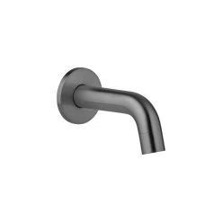 Mini Wall-Mounted Spout - Brushed Gunmetal