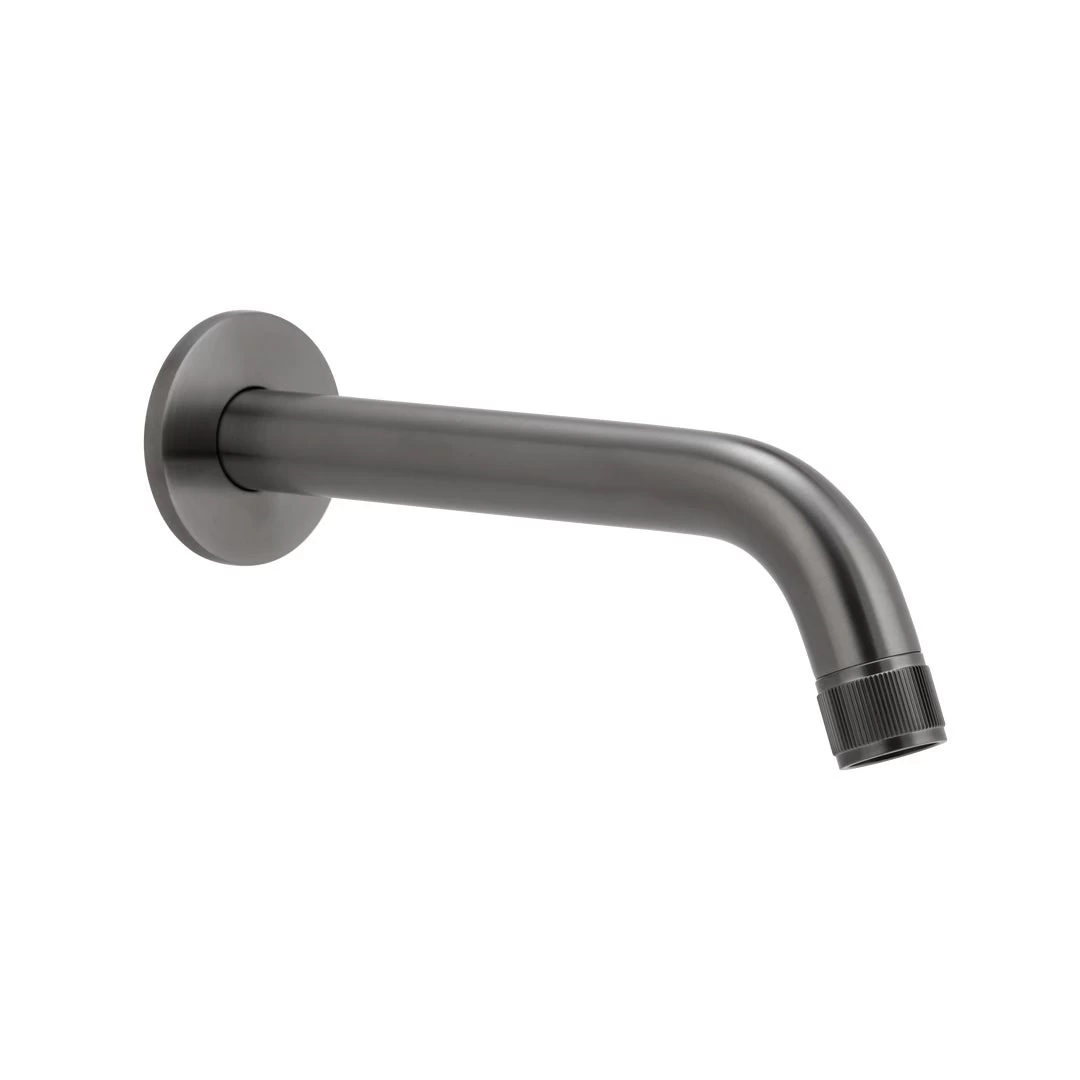 Namika Wall-Mounted Spout - Brushed Gunmetal 1 Namika Wall-Mounted Spout - Brushed Gunmetal