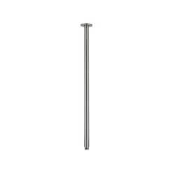 Shower Dropper Extended Round 600mm - Brushed Nickel