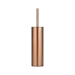 Toilet Brush Holder - Brushed Copper