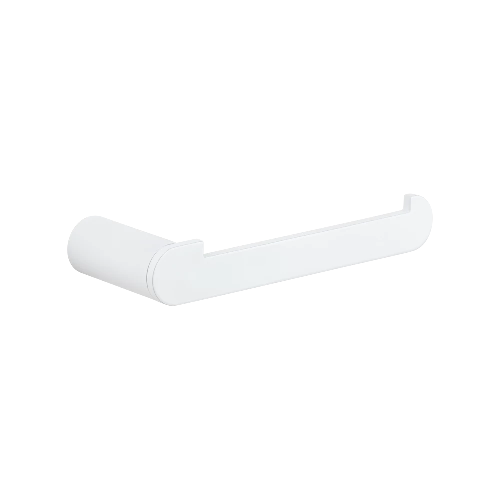 Milani Toilet Roll Holder - White 1 Milani Toilet Roll Holder - White
