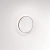 Saanti Handmade Double Trim LED Mirror 600mm - Brushed Copper